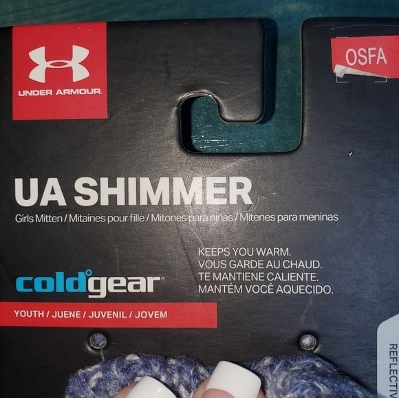 Under Armour Shimmer Mittens Gloves New - Picture 4 of 6